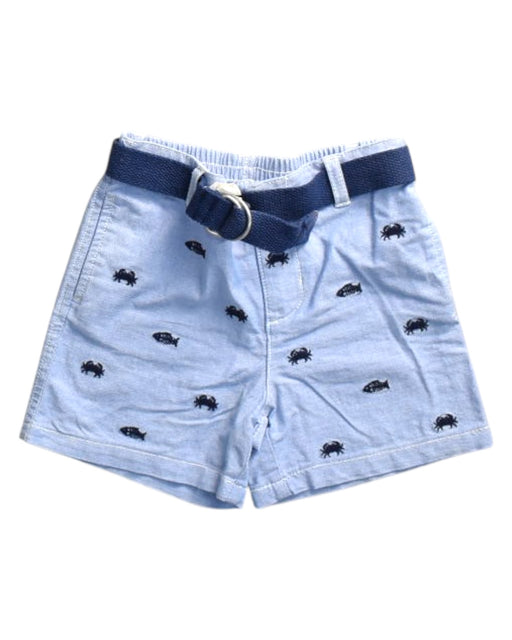 A Blue Shorts from Ralph Lauren in size 12-18M for boy. (Front View)