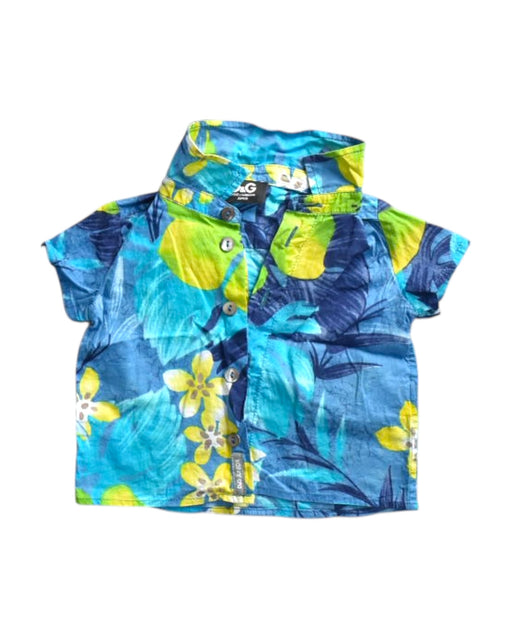 A Multicolour Short Sleeve Shirts from Dolce & Gabbana in size 3-6M for boy. (Front View)