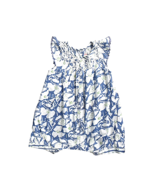 A Blue Sleeveless Dresses from Stella McCartney in size 0-3M for girl. (Front View)
