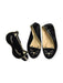 A Black Slippers from Charlotte Olympia in size XS for girl. (Front View)