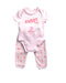 A Pink Pants Sets from Guess in size 6-12M for girl. (Back View)