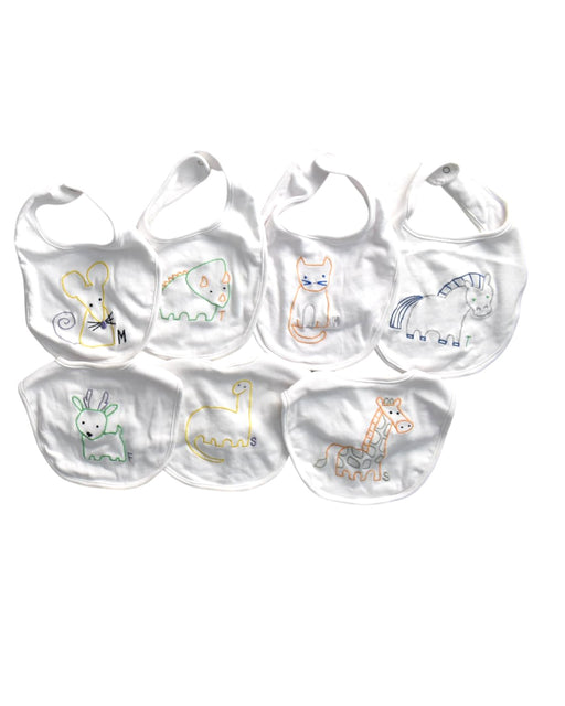 A White Bibs from Stella McCartney in size Newborn for neutral. (Front View)