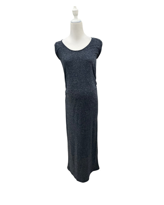 A Navy Sleeveless Dresses from Mamalicious in size Maternity-XS for maternity. (Front View)