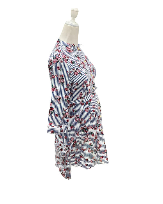A White Long Sleeve Dresses from Gebe in size Maternity-S for maternity. (Back View)