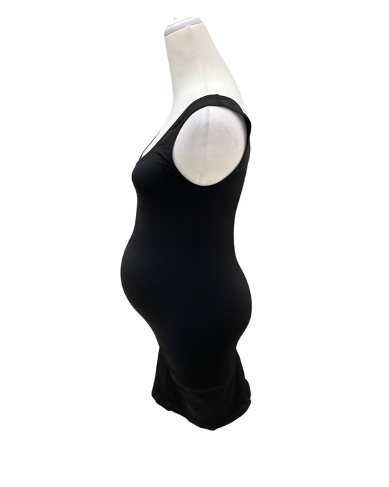 A Black Sleeveless Dresses from Mamalicious in size Maternity-XS for maternity. (Back View)