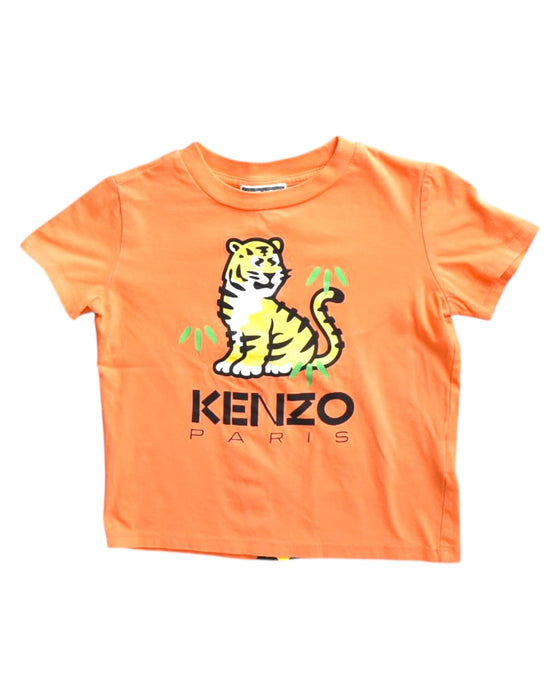 A  Short Sleeve T Shirts from Kenzo in size 4T for neutral. (Front View)