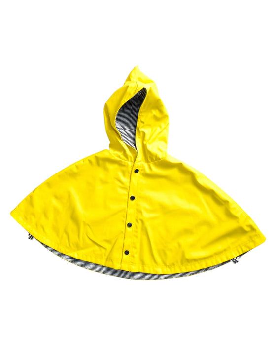 A Yellow Capes & Ponchos from Petit Bateau in size 12-18M for neutral. (Back View)