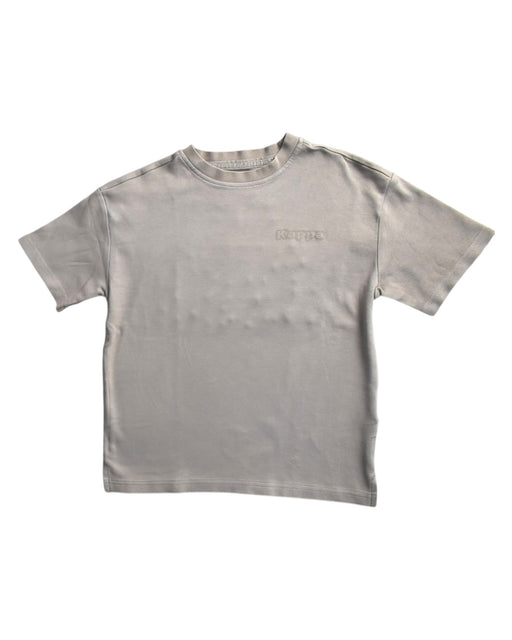 A Beige Short Sleeve T Shirts from Kappa in size 8Y for neutral. (Front View)