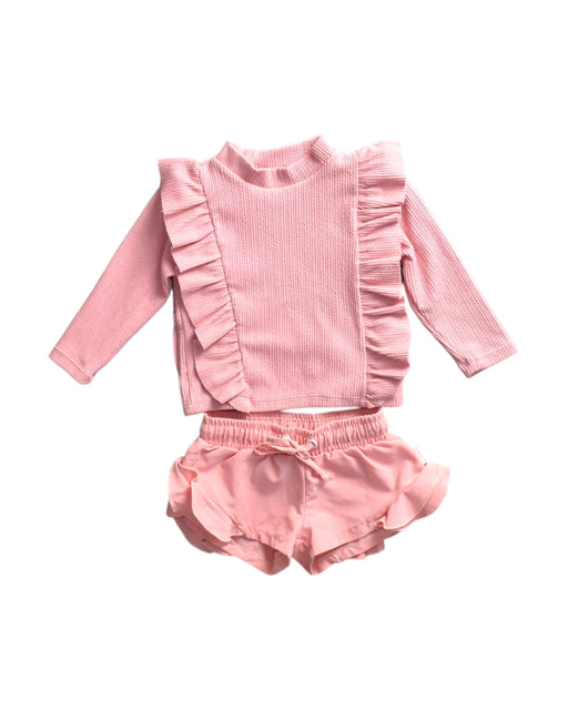 A Pink Swim Sets from Seafolly in size 12-18M for girl. (Front View)