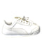 A White Sneakers from Puma in size 7Y for neutral. (Front View)