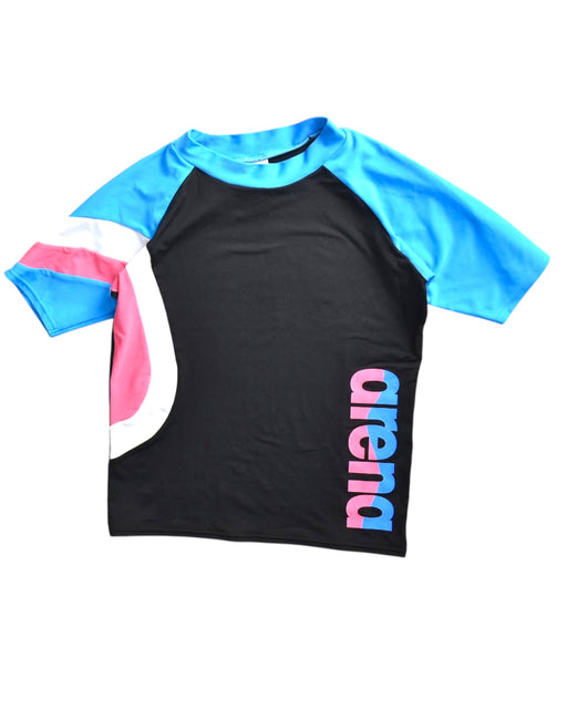 A Multicolour Rash Guards from Arena in size 8Y for boy. (Front View)