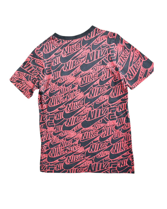 A Red Short Sleeve T Shirts from Nike in size 14Y for neutral. (Back View)