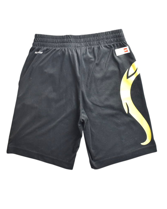 A Black Shorts from Adidas in size 10Y for neutral. (Back View)