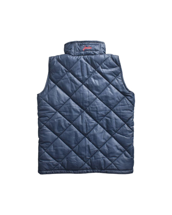 A Navy Outerwear Vests from Joules in size 3T for neutral. (Back View)