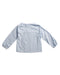 A Blue Long Sleeve Tops from Jacadi in size 6T for girl. (Back View)