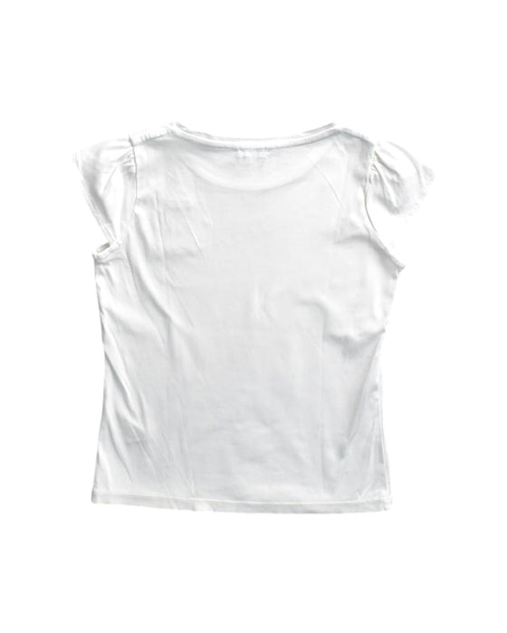 A White Short Sleeve Tops from Tocca in size 5T for girl. (Back View)