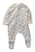 A White Onesies from Not Too Big  in size 3-6M for neutral. (Back View)