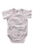 A Pink Short Sleeve Bodysuits from Cambrass in size 0-3M for girl. (Front View)