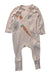 A Ivory Onesies from Not Too Big  in size 6-12M for neutral. (Front View)