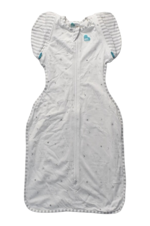 A White Swaddles from Love To Dream in size 6-12M for neutral. (Front View)