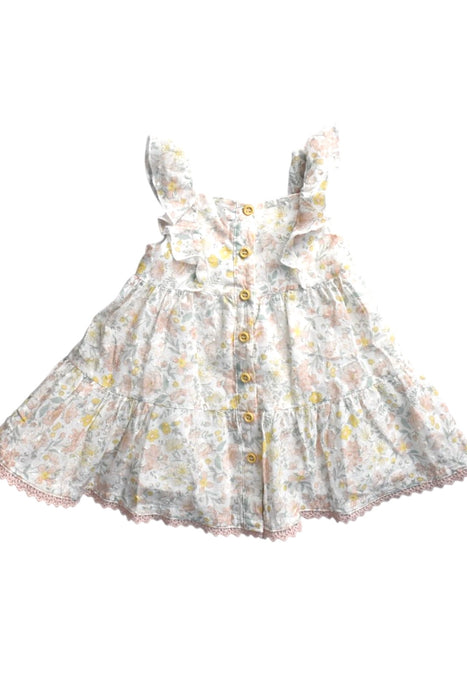 A Multicolour Sleeveless Dresses from Shabby Chic in size 6-12M for girl. (Front View)
