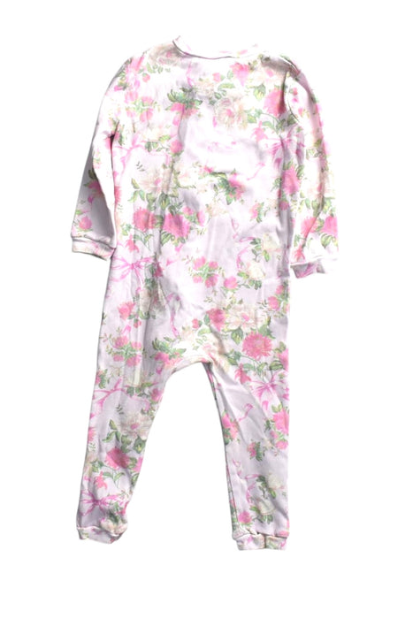 A Pink Onesies from Loveshackfancy in size 12-18M for girl. (Back View)