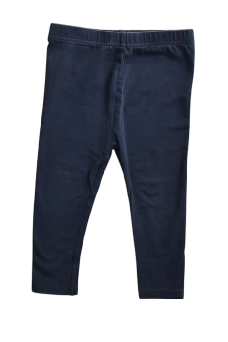 A Navy Leggings from Seed in size 12-18M for girl. (Front View)