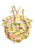 A Yellow Sleeveless Rompers from Louise Misha in size 12-18M for girl. (Front View)