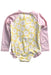 A Pink Rash Guards from Caden Lane in size 2T for girl. (Back View)
