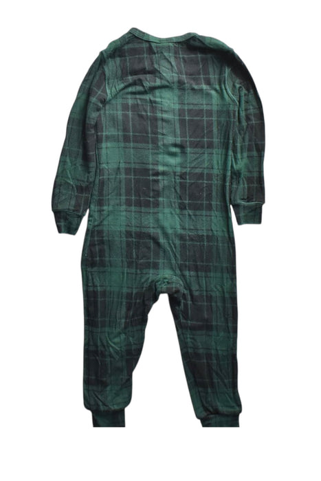 A Green Onesies from Skims in size 18-24M for neutral. (Back View)