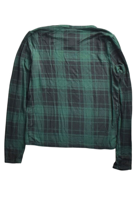 A Green Long Sleeve Tops from Skims in size 10Y for neutral. (Back View)