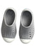 A White Slip Ons from Native Shoes in size 3T for neutral. (Back View)