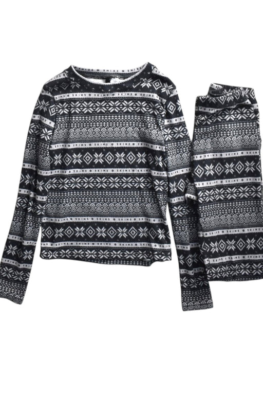 A Black Pyjama Sets from Skims in size 10Y for neutral. (Front View)