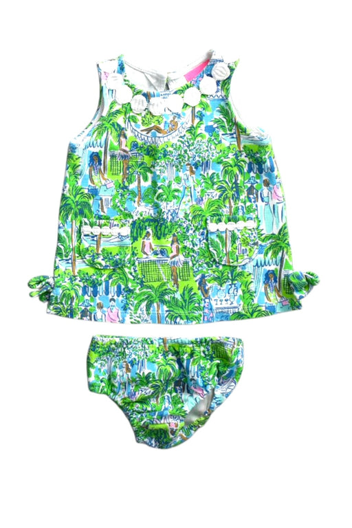 A Multicolour Shorts Sets from Lilly Pulitzer in size 6-12M for girl. (Front View)