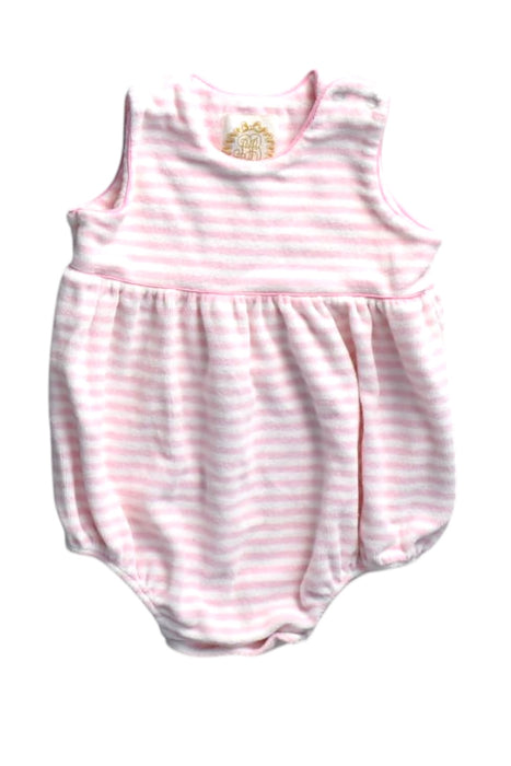 A White Sleeveless Bodysuits from The Beaufort Bonnet Company in size 12-18M for girl. (Front View)