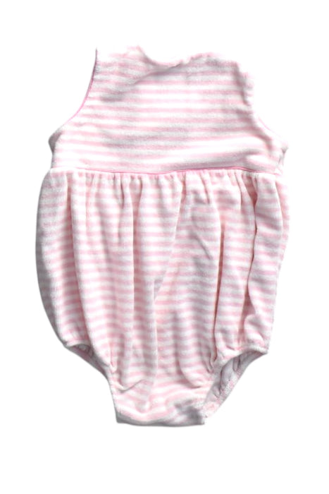 A White Sleeveless Bodysuits from The Beaufort Bonnet Company in size 12-18M for girl. (Back View)