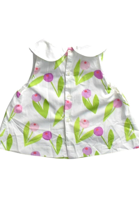 A Yellow Shorts Sets from Jacadi in size 12-18M for girl. (Back View)