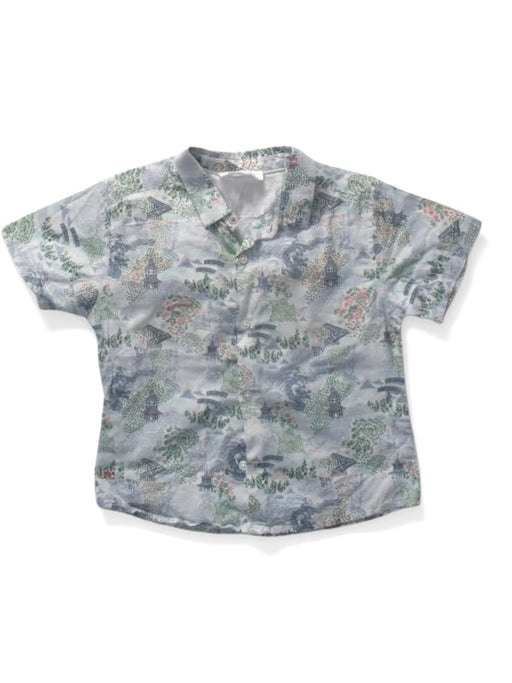 A Multicolour Short Sleeve Shirts from Chateau de Sable in size 3T for boy. (Front View)