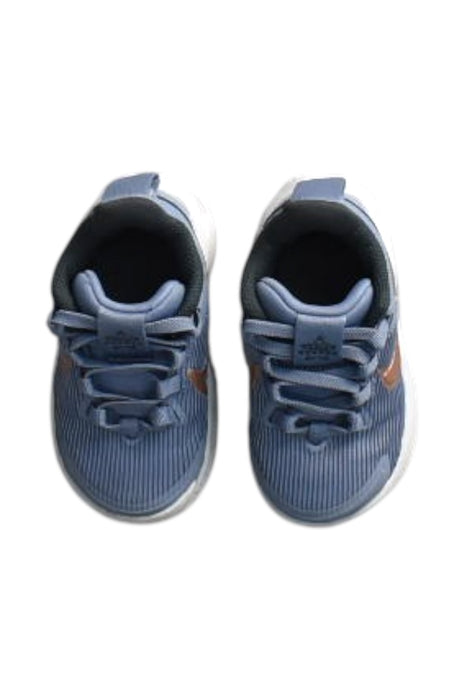 A Blue Sneakers from Nike in size 18-24M for neutral. (Back View)