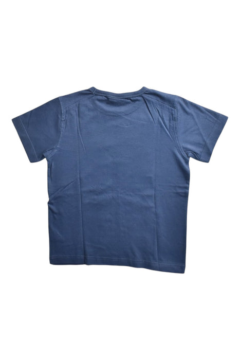 A Navy Short Sleeve T Shirts from DPAM in size 8Y for neutral. (Back View)