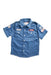 A Blue Short Sleeve Shirts from Gingersnaps in size 6T for boy. (Front View)