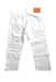 A White Jeans from Levi's in size 13Y for girl. (Back View)