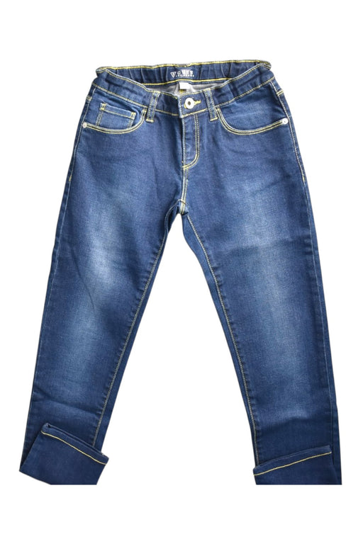 A Blue Jeans from Guess in size 10Y for girl. (Front View)