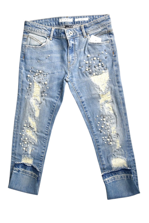 A Blue Jeans from Guess in size 10Y for girl. (Front View)