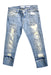 A Blue Jeans from Guess in size 10Y for girl. (Front View)