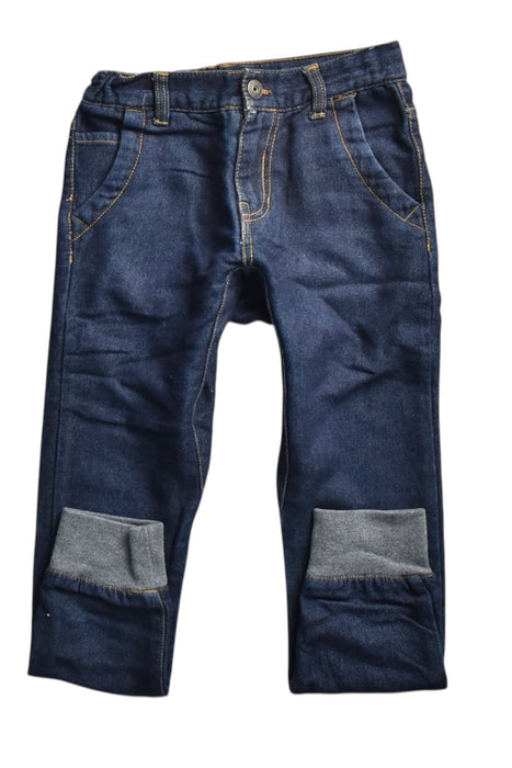 A Blue Jeggings from Guess in size 7Y for girl. (Front View)