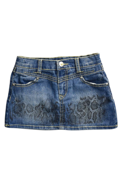 A Blue Short Skirts from Guess Jeans in size 6T for girl. (Front View)