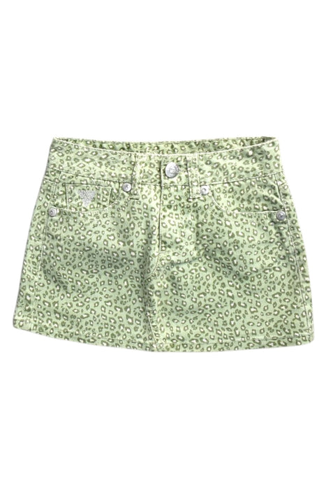 A Green Short Skirts from Guess in size 7Y for girl. (Back View)