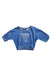 A Blue Crewneck Sweatshirts from Guess in size 5T for girl. (Front View)