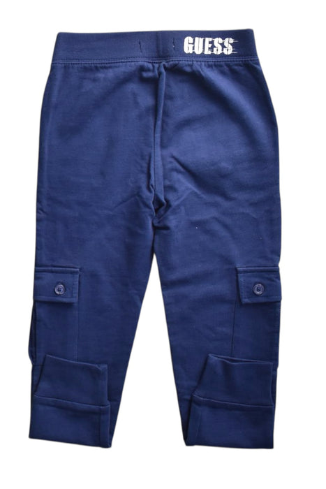 A Navy Sweatpants from Guess in size 6T for girl. (Back View)